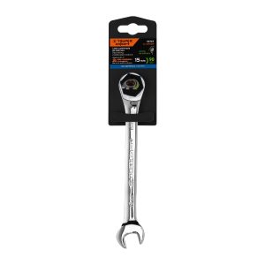 Llave Mixta con Ratchet 15mm x 194mm largo, Expert