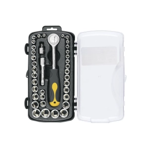 Juego de 39 herramientas 1/4″ y 3/8″ para mecánico